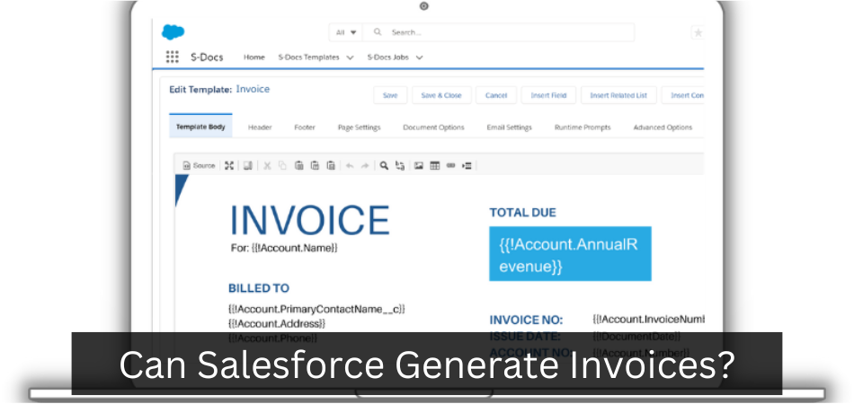 Can Salesforce Generate Invoices?