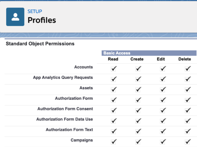 Can Standard Profiles Be Deleted in Salesforce?
