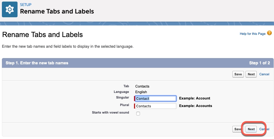 Can We Change Standard Field Label in Salesforce?