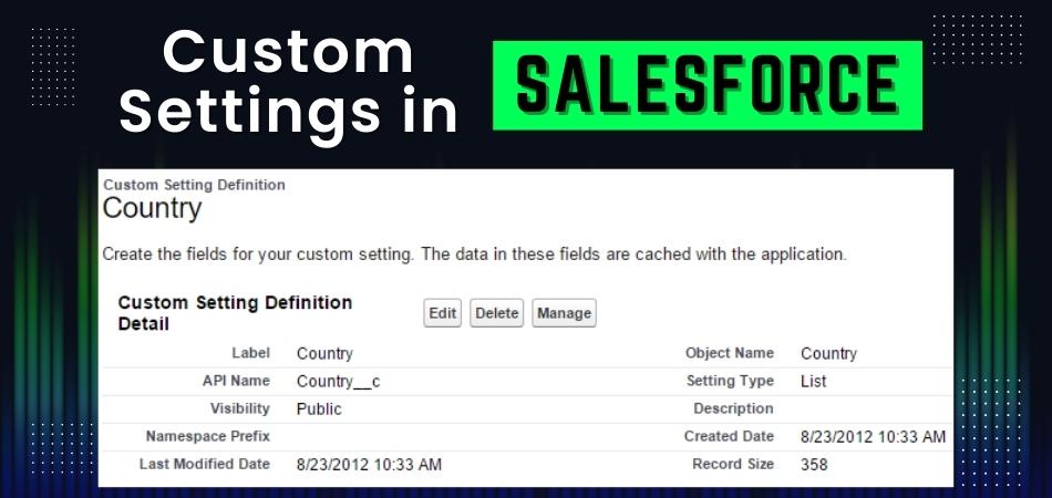 Can We Deploy Custom Settings in Salesforce?