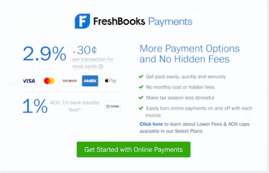 Does Freshbooks Accept Paypal?