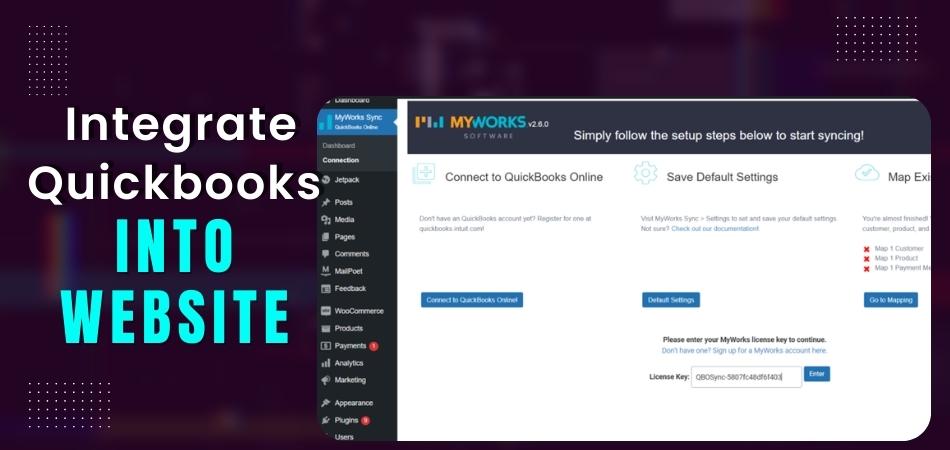 How Do I Integrate Quickbooks Into My Website