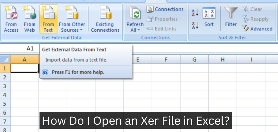 How Do I Open an Xer File in Excel