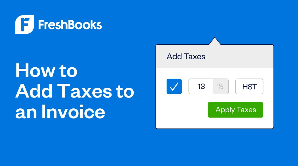 How to File Freshbooks Sales Tax?