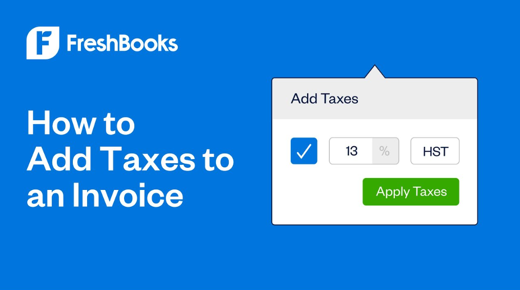 How to File Freshbooks Sales Tax