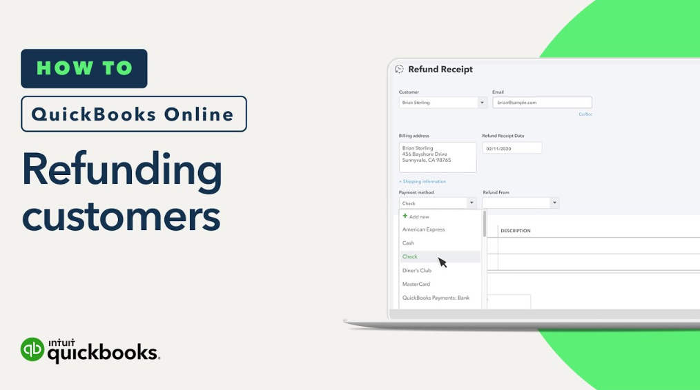 How to Issue a Refund in Quickbooks