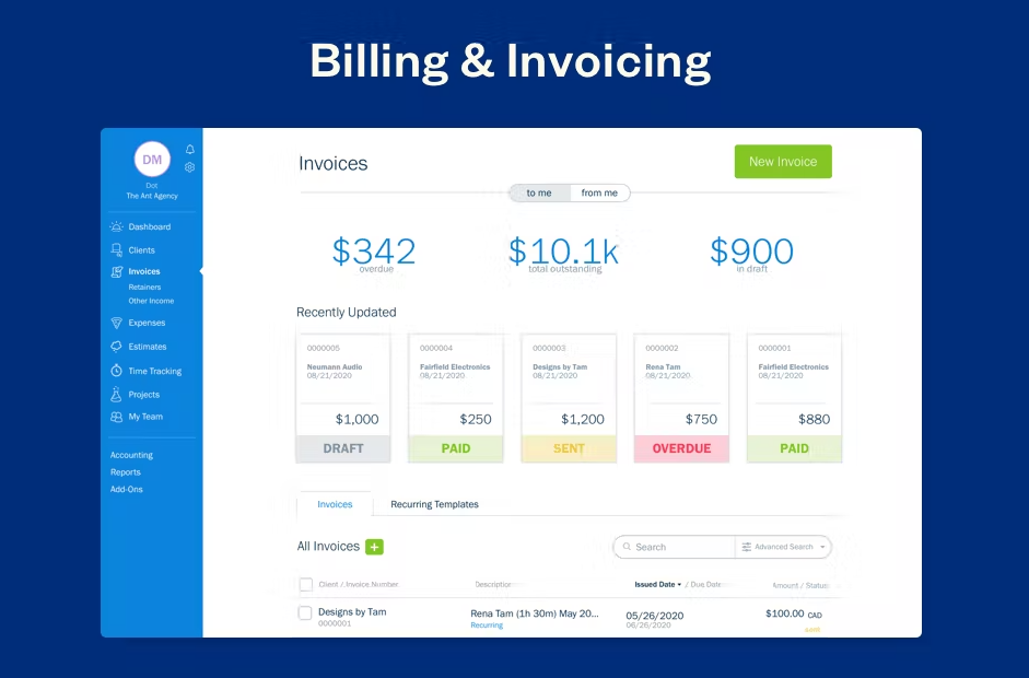 How to Mark an Invoice As Paid in Freshbooks