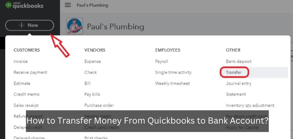 How to Transfer Money From Quickbooks to Bank Account