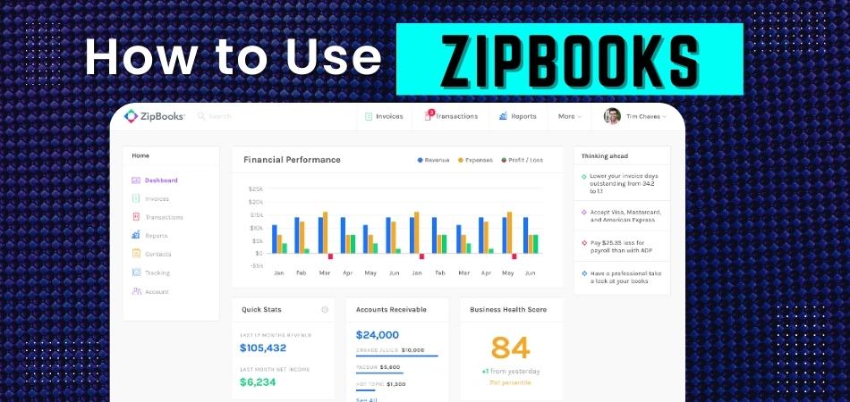 How to Use Zipbooks