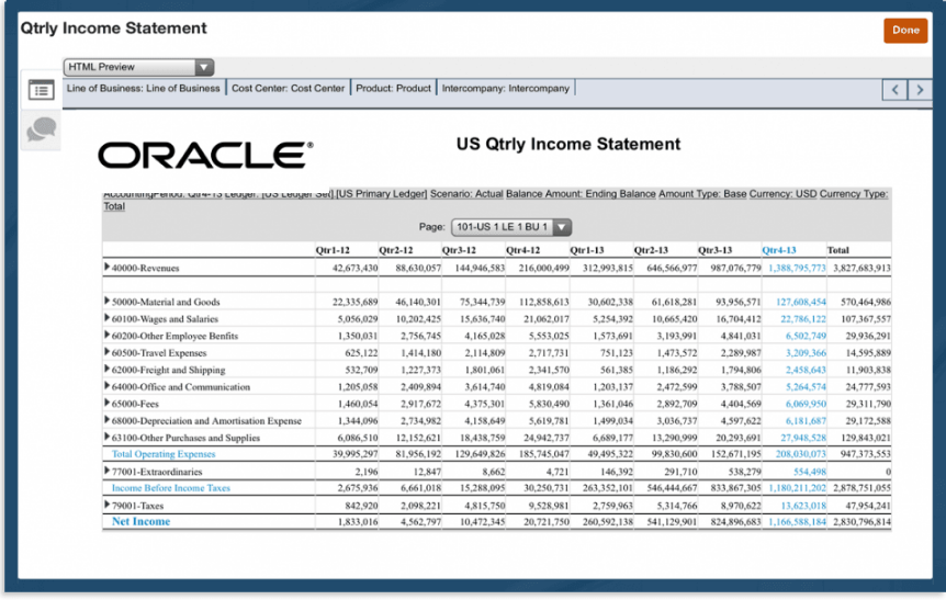Is Oracle an Accounting Software
