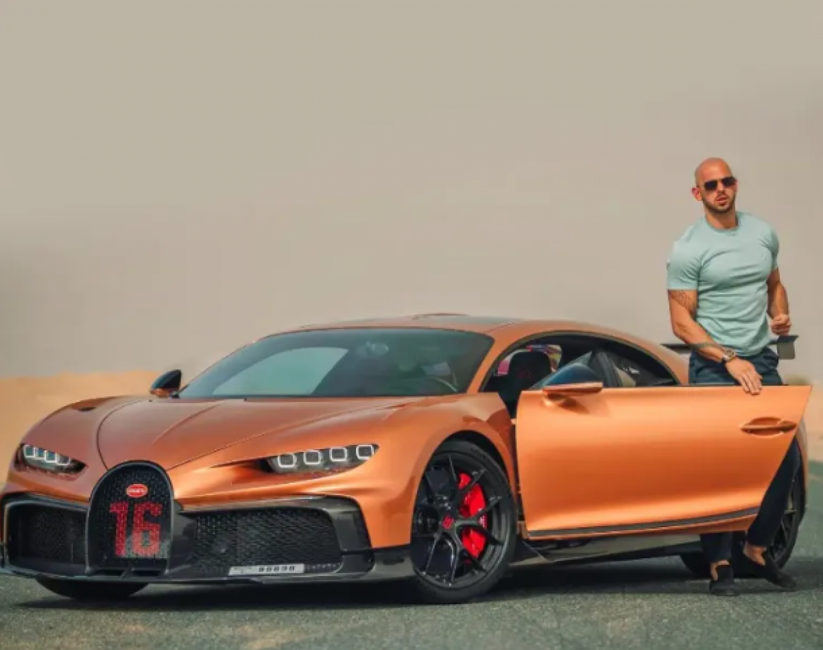 What Color is Andrew Tate’s Bugatti Chiron Pur Sport?