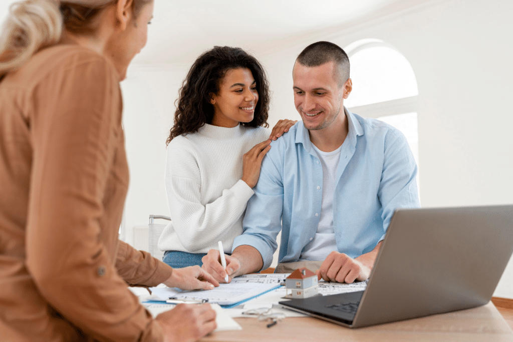 Couple checking the Personal Loan Requirements.