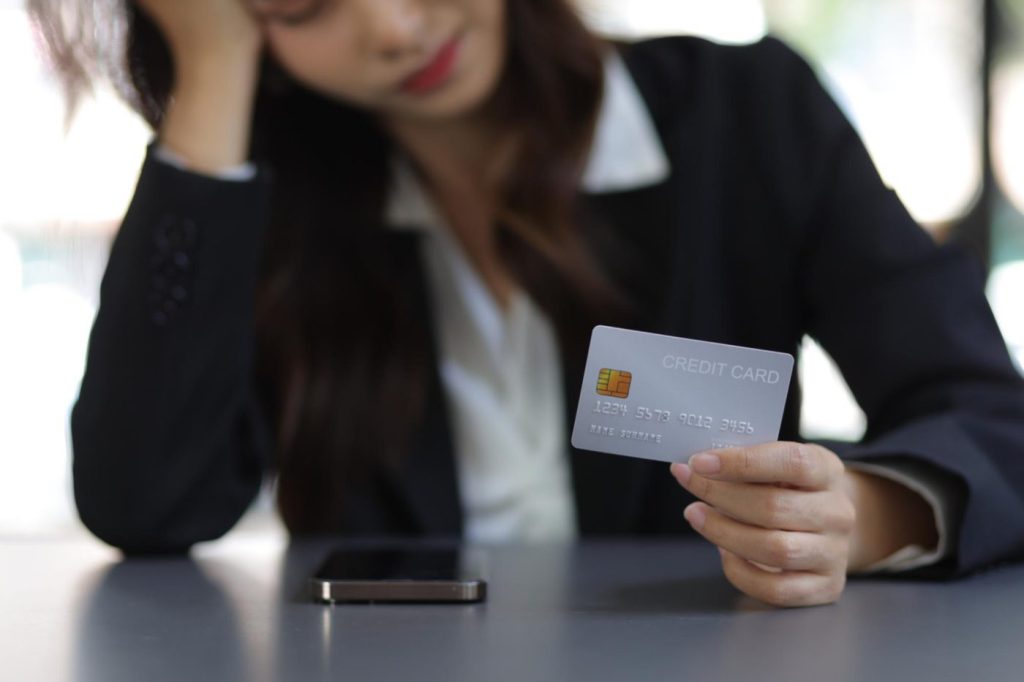 Negative Credit Card Balance stress