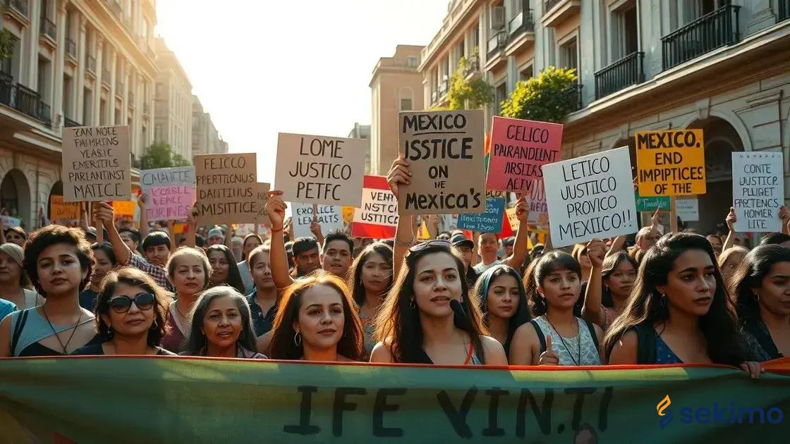 Justicia y derechos humanos México casos de violaciones