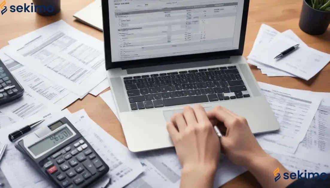 Revisando y ajustando gastos regularmente